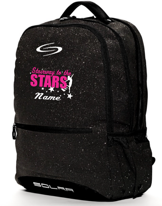 Glitter Black Backpack